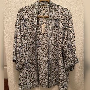 Max Studio Short Sleeve Kimono